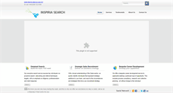 Desktop Screenshot of inspiriasearch.com