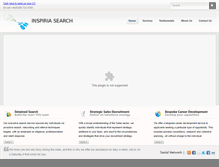 Tablet Screenshot of inspiriasearch.com